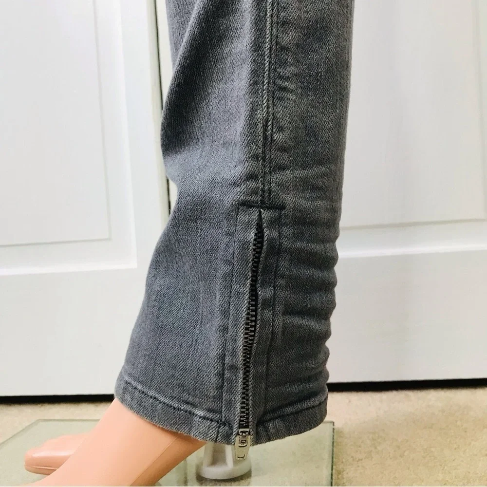 Price is firm New KSUBI Roadie Gray Super Skinny Zip Jeans Size 29